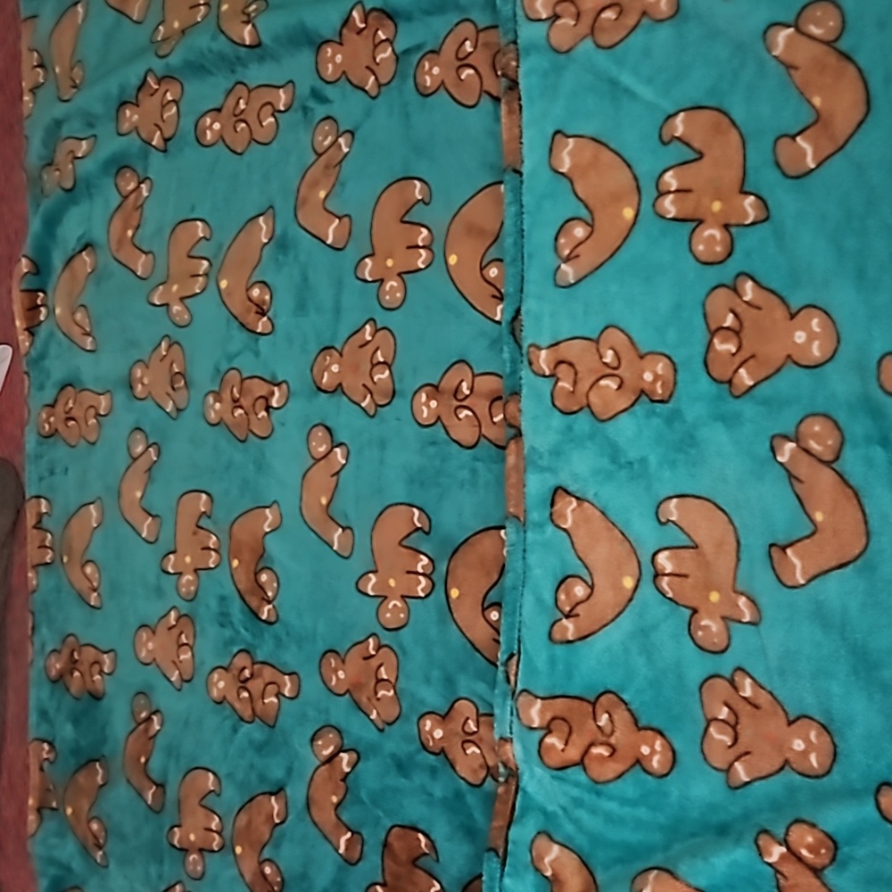 Gingerbread Throw Blanket
